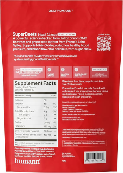 SuperBeets® Heart Chews