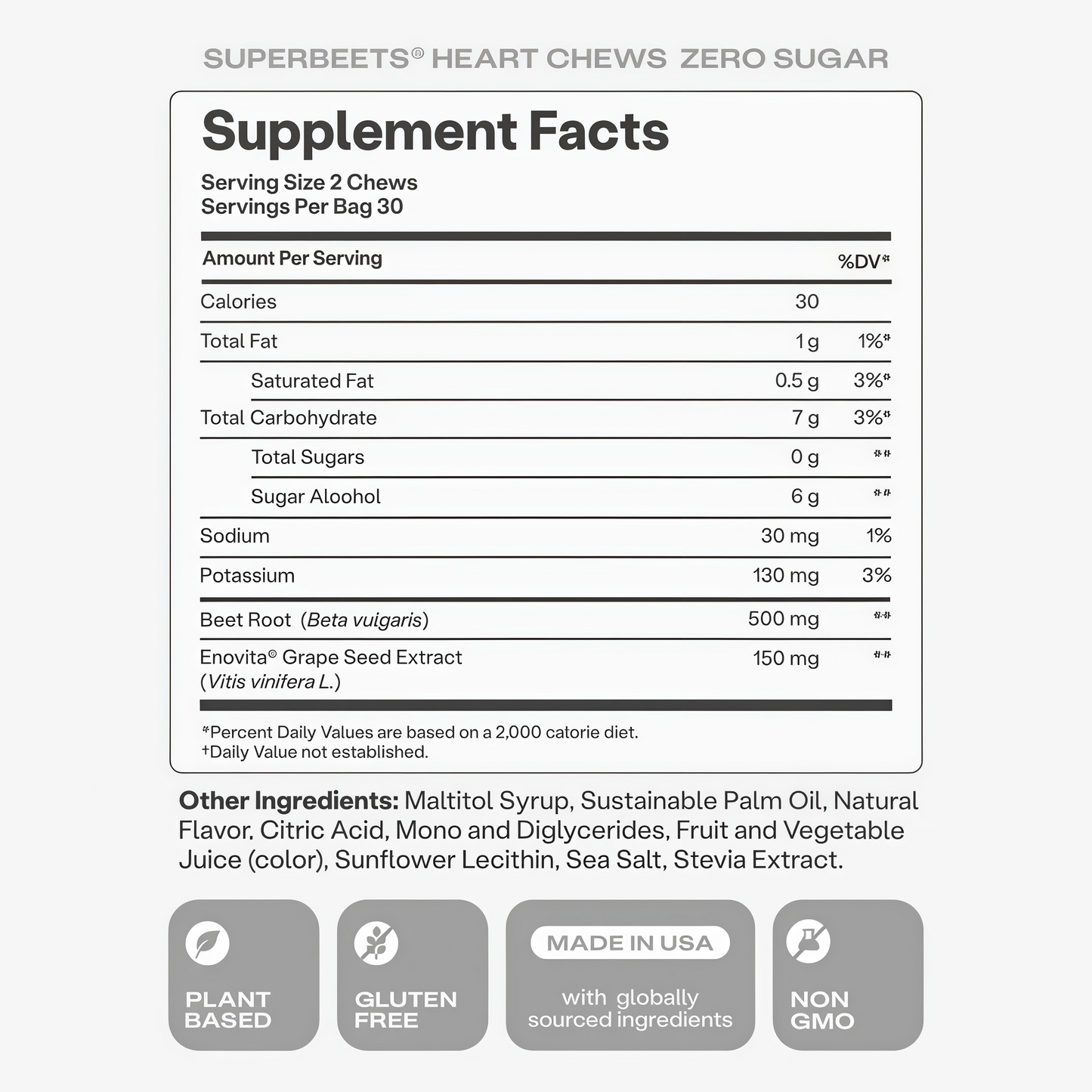 SuperBeets® Heart Chews
